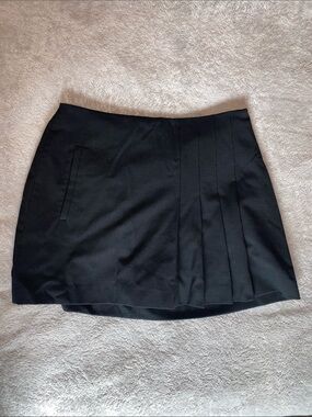 Zara ZW Collection Box Pleat Mini Skirt 4437/299